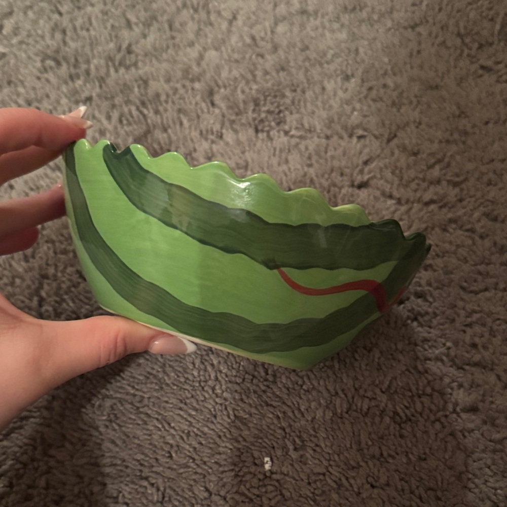 Watermelon-Themed Ceramic Bowl - Picture 3 of 5